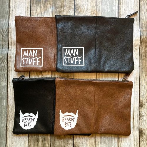 Mens Wash bags from Pure Nuff Stuff